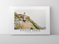 winslow homer - Girl Carrying a Basket-1882