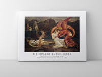 Sir Edward Burne Jones - Cupid and Psyche - Palace Green Murals - Psyche receiving the Casket from Proserpine (1881)