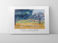 Paul Cezanne - The Allée at Marines (L'Allée de Marines) 1898