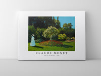 Claude Monet - Lady in the garden 1867