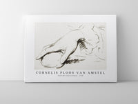 Cornelis ploos van amstel - Hand met rond voorwerp-1758