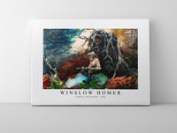 Winslow Homer - Campfire, Adirondacks 1892