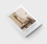 David Roberts - Grand entrance to the Mosque of the Sultan Hassan-1796-1864