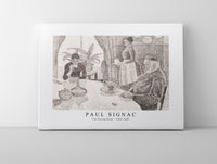 Paul Signac - The Dining Room (ca. 1886–1887)