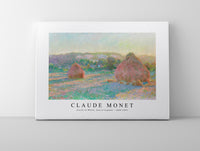 Claude Monet - Stacks of Wheat, End of Summer 1890-1891