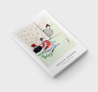 Ogata Gekko - Wrapping a gift (1896)