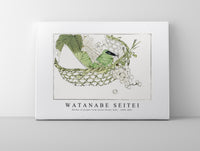 Watanabe Seitei - Basket of grapes from Seitei Kacho Gafu 1890-1891