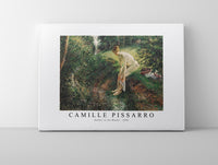 Camille Pissarro - Bather in the Woods 1895