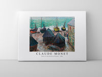 Claude Monet - Boats on the Beach at Étretat 1885