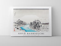 Goyo Hashiguchi - The Great Bridge of Sanjō in Kyoto 1920