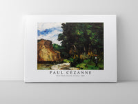 Paul Cezanne - River Bend (Coin de rivière) 1865