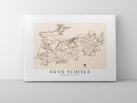Egon Schiele - Mountain Stream 1917