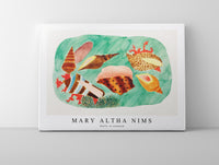 Mary Altha Nims - Shells in seaweed