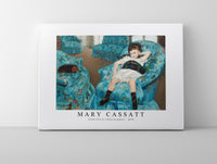 Mary Cassatt - Little Girl in a Blue Armchair 1878