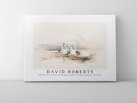 David Roberts - Temple of Isis on the roof of the great temple of Dendera (Dandara)-1796-1864