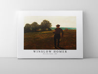 winslow homer - Man with a Scythe -1869