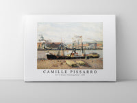Camille Pissarro - Port of Rouen, Unloading Wood 1898