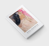 Paul Gauguin - A Tahitian Woman with a Flower in Her Hair 1891-1892