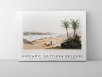 Giovanni Battista Belzoni - General View of the Pyramids illustration from the kings tombs in Thebes 1778-1823