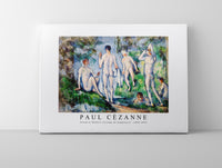 Paul Cezanne - Group of Bathers (Groupe de baigneurs) 1892-1894