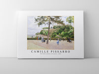 Camille Pissarro - The Public Garden at Pontoise 1874