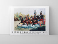 Henri De Toulouse–Lautrec - Nice souvenir of the promenade des Anglais 1880