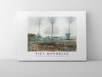 Piet Mondrian - Farm Setting, Three Tall Trees in the Foreground 1907