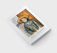 Paul Cezanne - Boy With a Straw Hat (L'Enfant au Chapeau de Paille) 1896