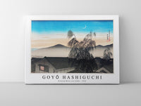 Goyo Hashiguchi - Evening Moon Over Kobe  1920