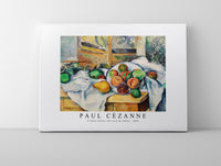 Paul Cezanne - A Table Corner (Un coin de table) 1895