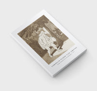 Cornelis ploos van amstel - Jongen leunend over een onderdeur-1777