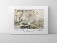 Cornelis ploos van amstel - Boslandschap met stier-1821