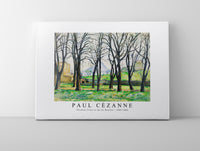 Paul Cezanne - Chestnut Trees at Jas de Bouffan 1885-1886