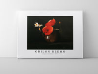 Odilon Redon - Poppies and Daisies 1867