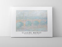 Claude Monet - Waterloo Bridge, London, at Sunset 1901