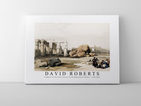 David Roberts - Fragment of the Great Colossi at the Memnonium Thebes-1796-1864