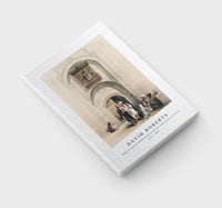 David Roberts - Modern mansion showing the arabesque architecture of Cairo-1796-1864