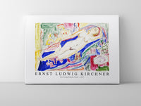 Ernst Ludwig Kirchner - Reclining Female Nude 1923