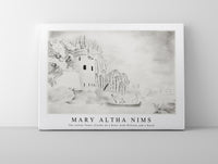 Mary Altha Nims - The Lonely Tower (Castle on a River with Willows and a Boat)