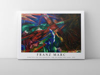 Franz Marc - Animal fates (the trees showed their rings, the animals their veins) 1913