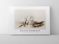 David Roberts - Ruins of the Temple of Kardeseh Nubia-1796-1864