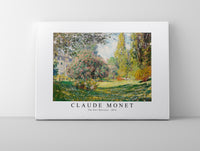 Claude Monet - The Parc Monceau 1876