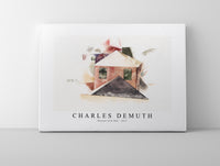 Charles demuth - Houses with Red-1917