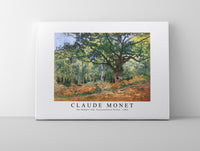 Claude Monet - The Bodmer Oak, Fontainebleau Forest 1865