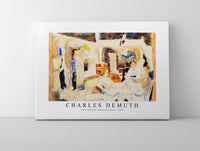 Charles demuth - Lulu and Alva Schön at Lunch-1918