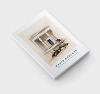 David roberts - Entrance to the caves of Beni Hasan-1796-1864