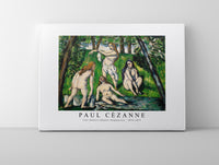 Paul Cezanne - Four Bathers (Quatre baigneuses) 1876-1877