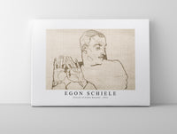 Egon Schiele - Portrait of Arthur Roessler 1914