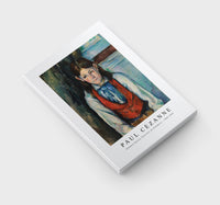 Paul Cezanne - Boy in a Red Vest (Le Garçon au gilet rouge) 1888-1890