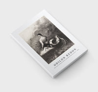 Odilon Redon - The Siren Clothed In Barbs, Emerged From the Waves 1883